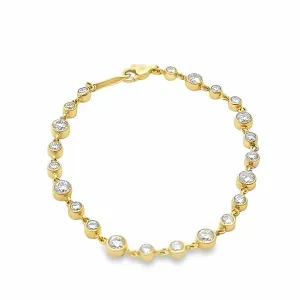 John Apel Diamond Tennis Bracelet