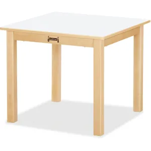 Jonti-Craft Multi-purpose White Square Table