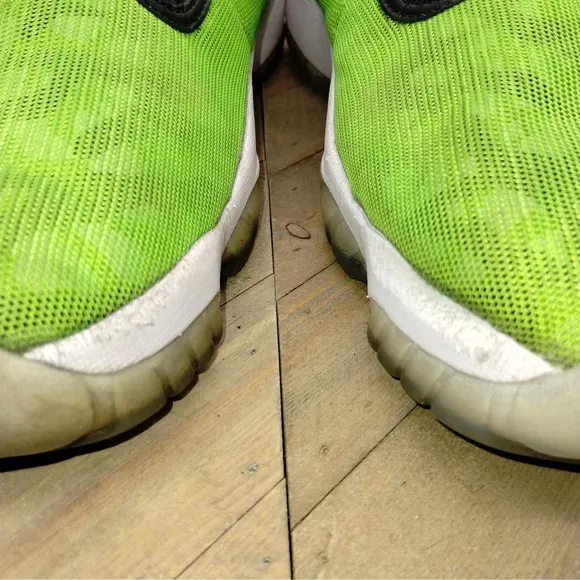 Jordan Future Low Light Poison Green Camo Athletic Sneakers Mens Size 13 Shoes