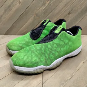 Jordan Future Low Light Poison Green Camo Athletic Sneakers Mens Size 13 Shoes