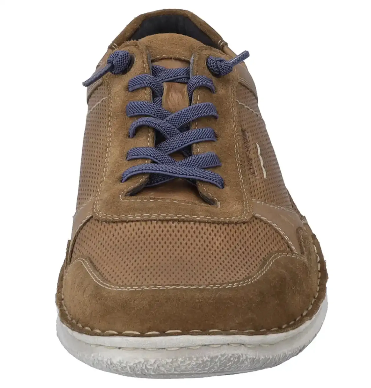 Josef Seibel Men's Anvers 97 Castagne Leather Elasticated Shoes