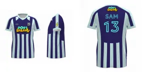 Juventus Core Soccer Jersey Insert V Neck Design Your Own Custom