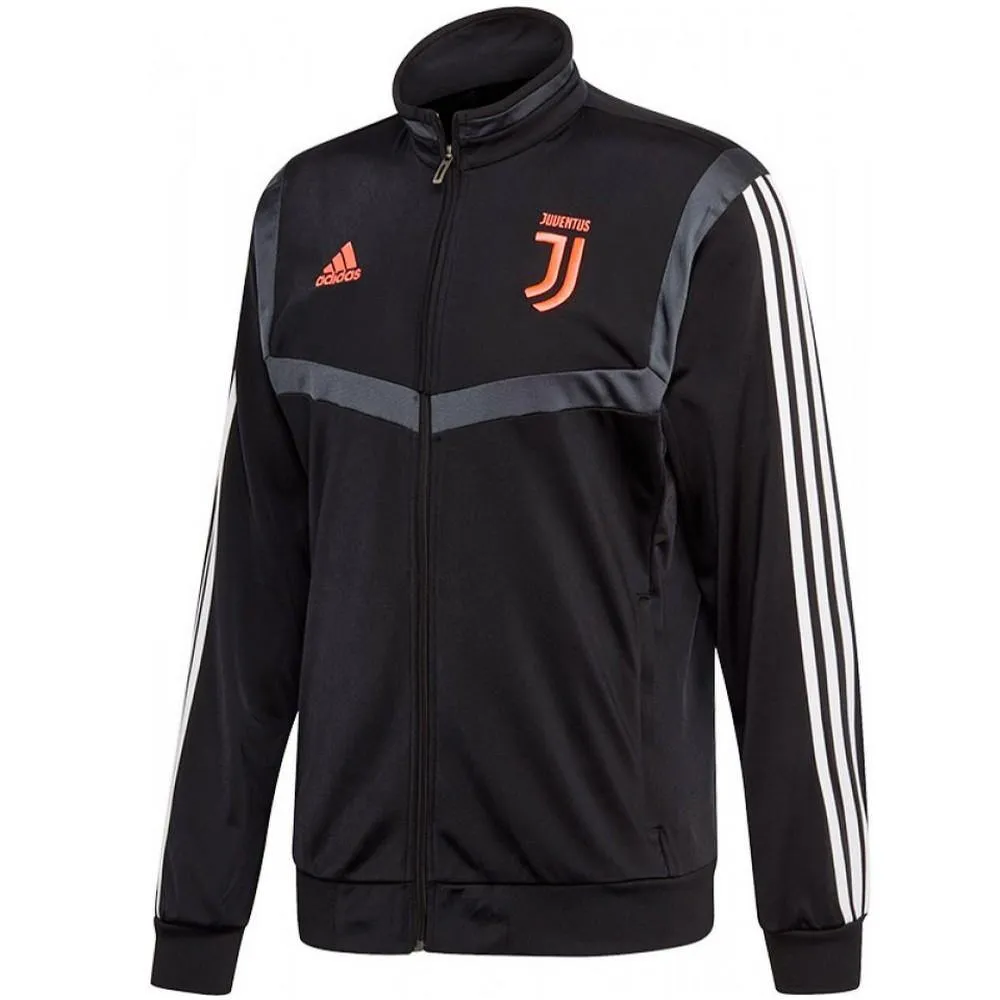 Juventus soccer black bench training tracksuit 2019/20 - Adidas