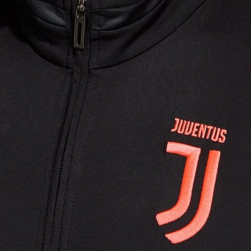 Juventus soccer black bench training tracksuit 2019/20 - Adidas