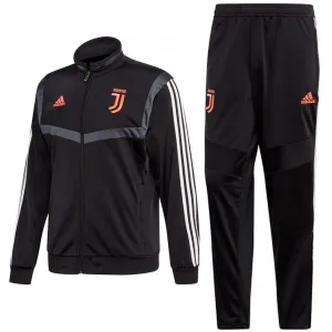 Juventus soccer black bench training tracksuit 2019/20 - Adidas