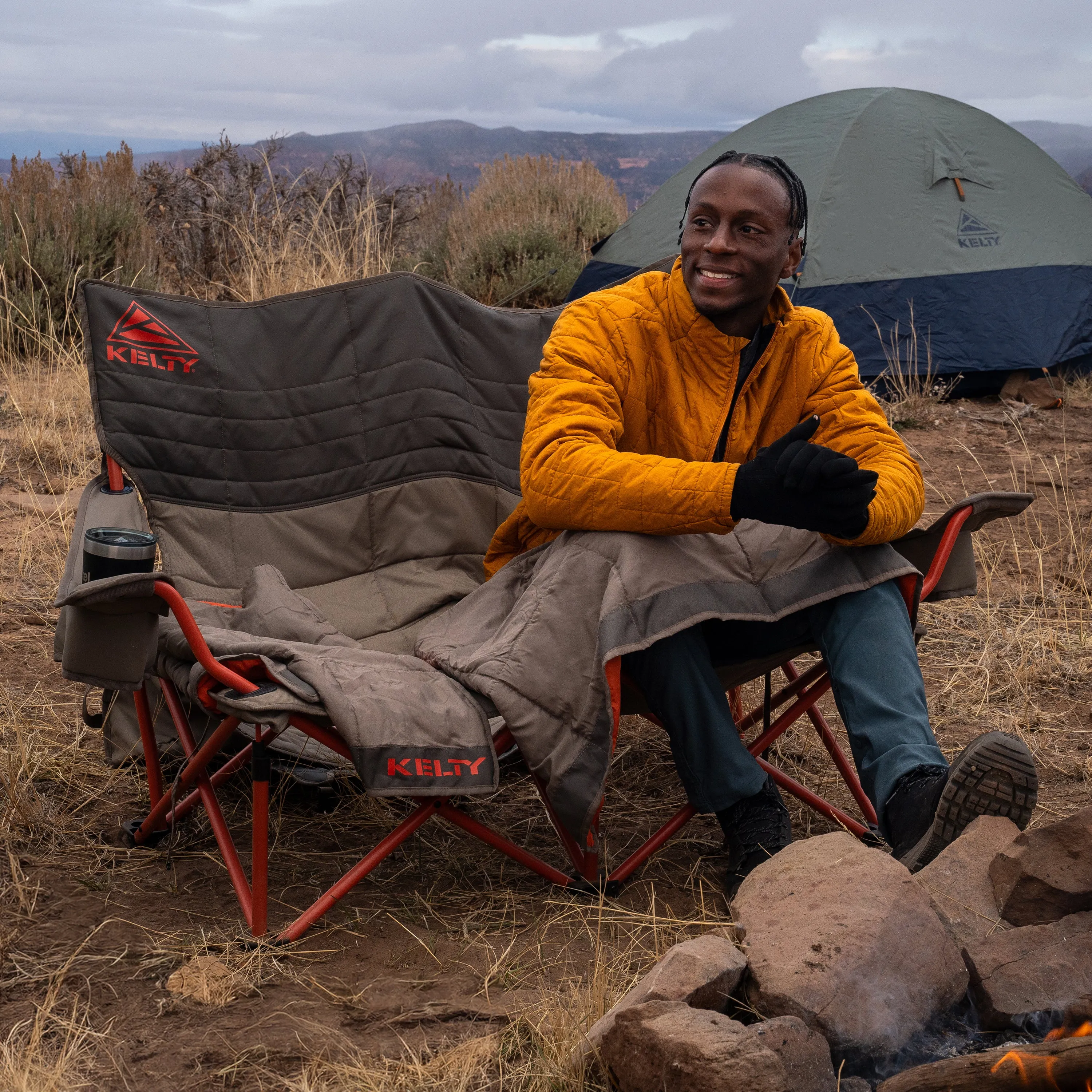 KELTY Low Loveseat Nest Bungee Cord / Beluga