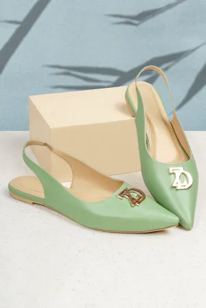 Kyra Flat Shoes - Mint