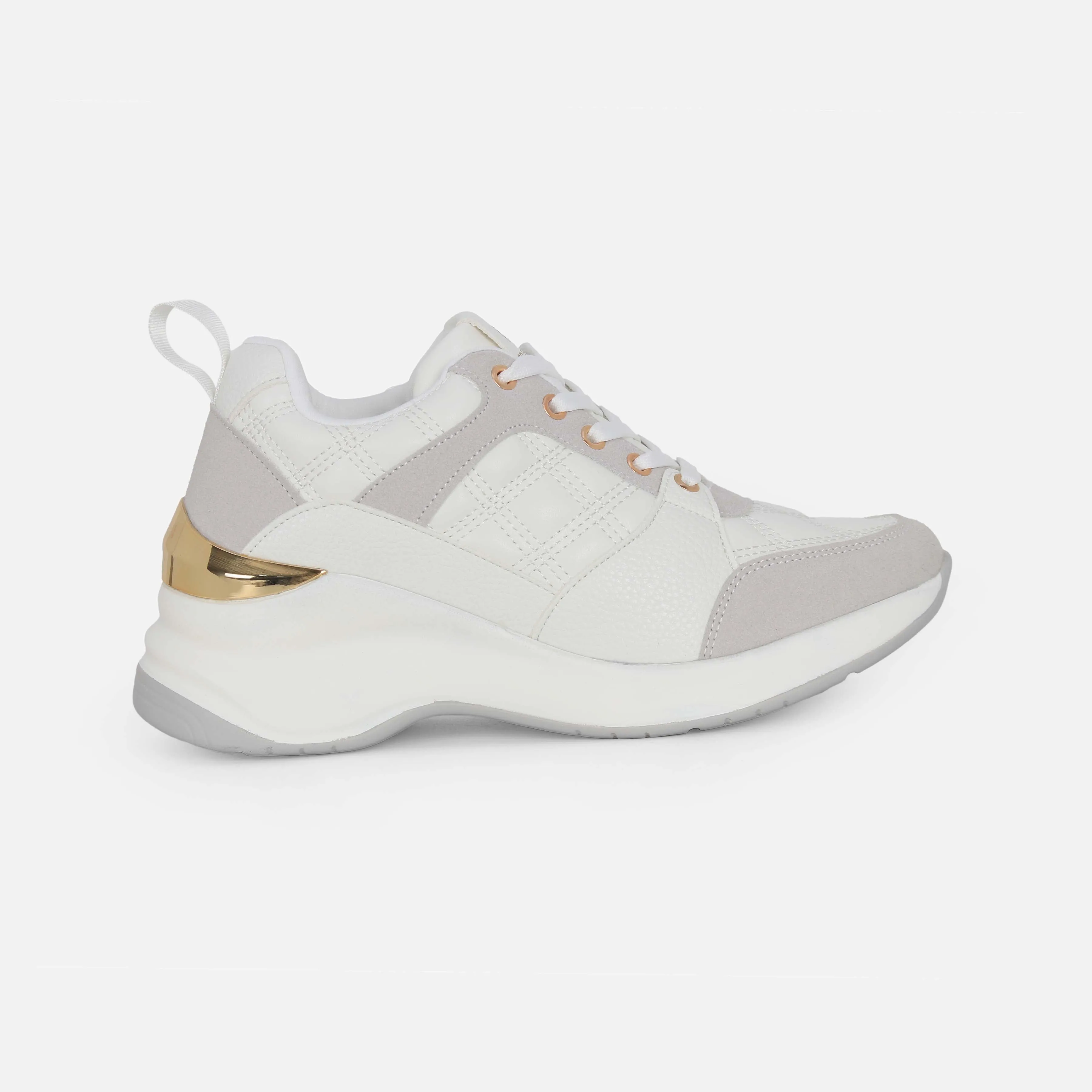 LADIES CASUAL LACE-UP SHOES