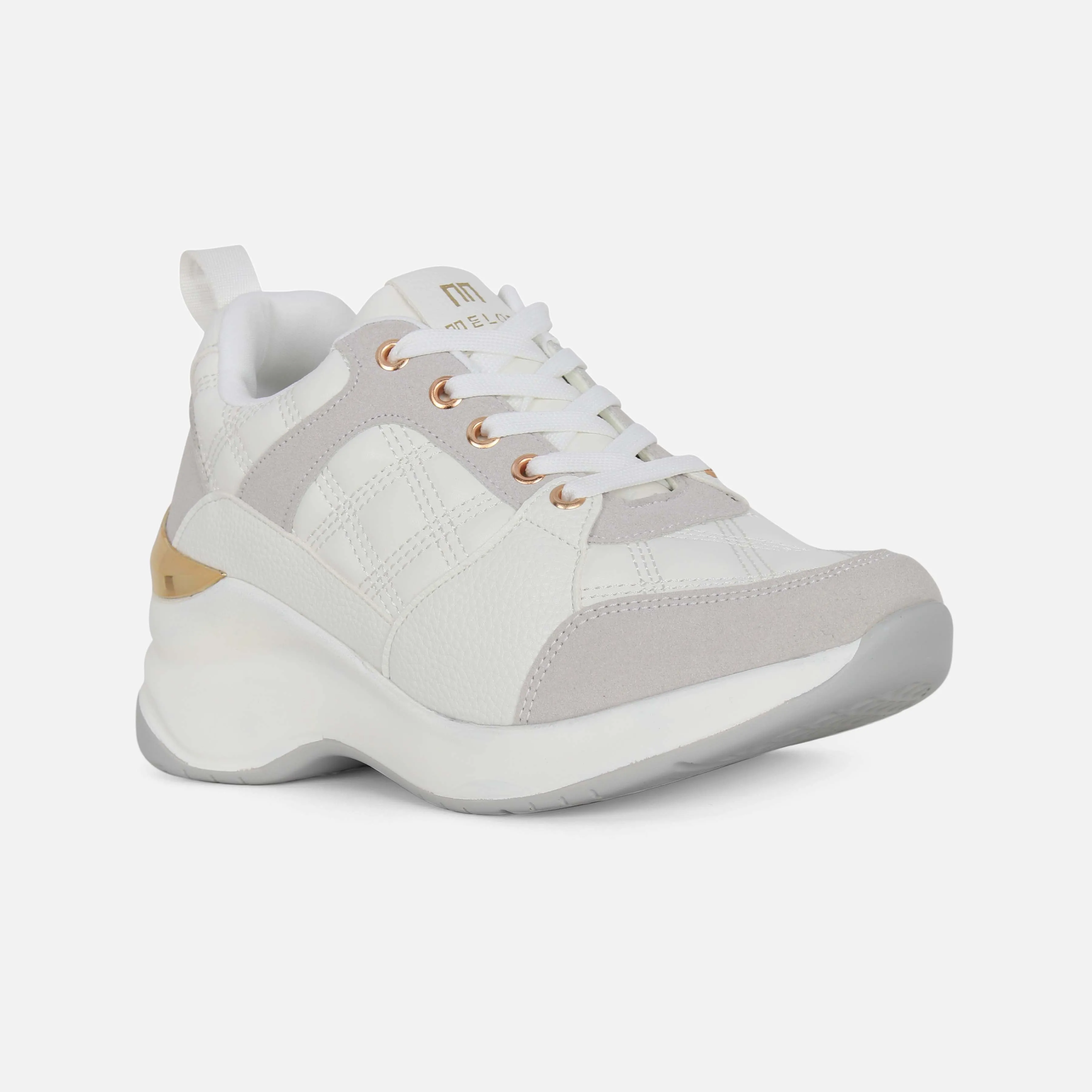 LADIES CASUAL LACE-UP SHOES