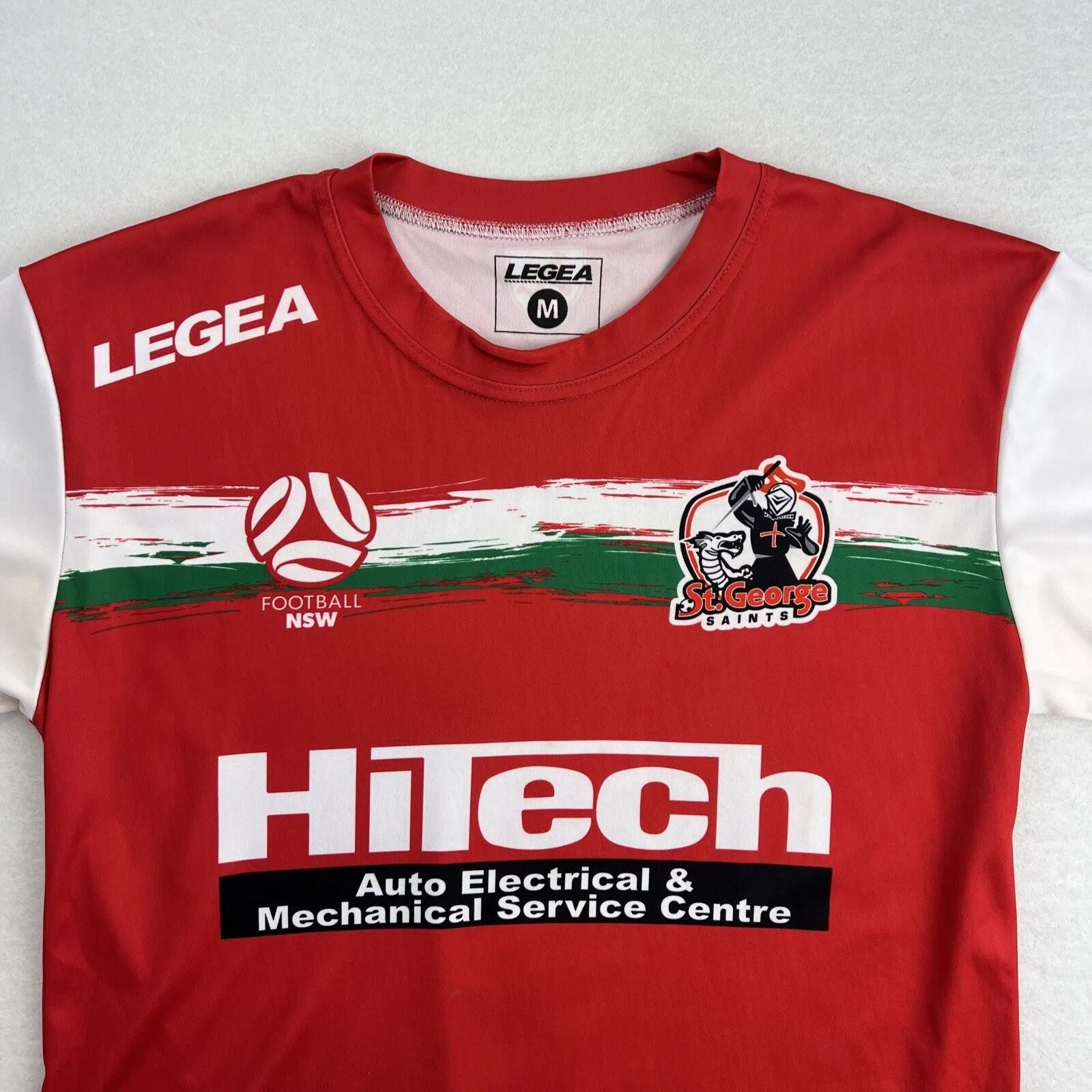 Legea Mens St.George Saints Football Club Soccer Jersey Size M