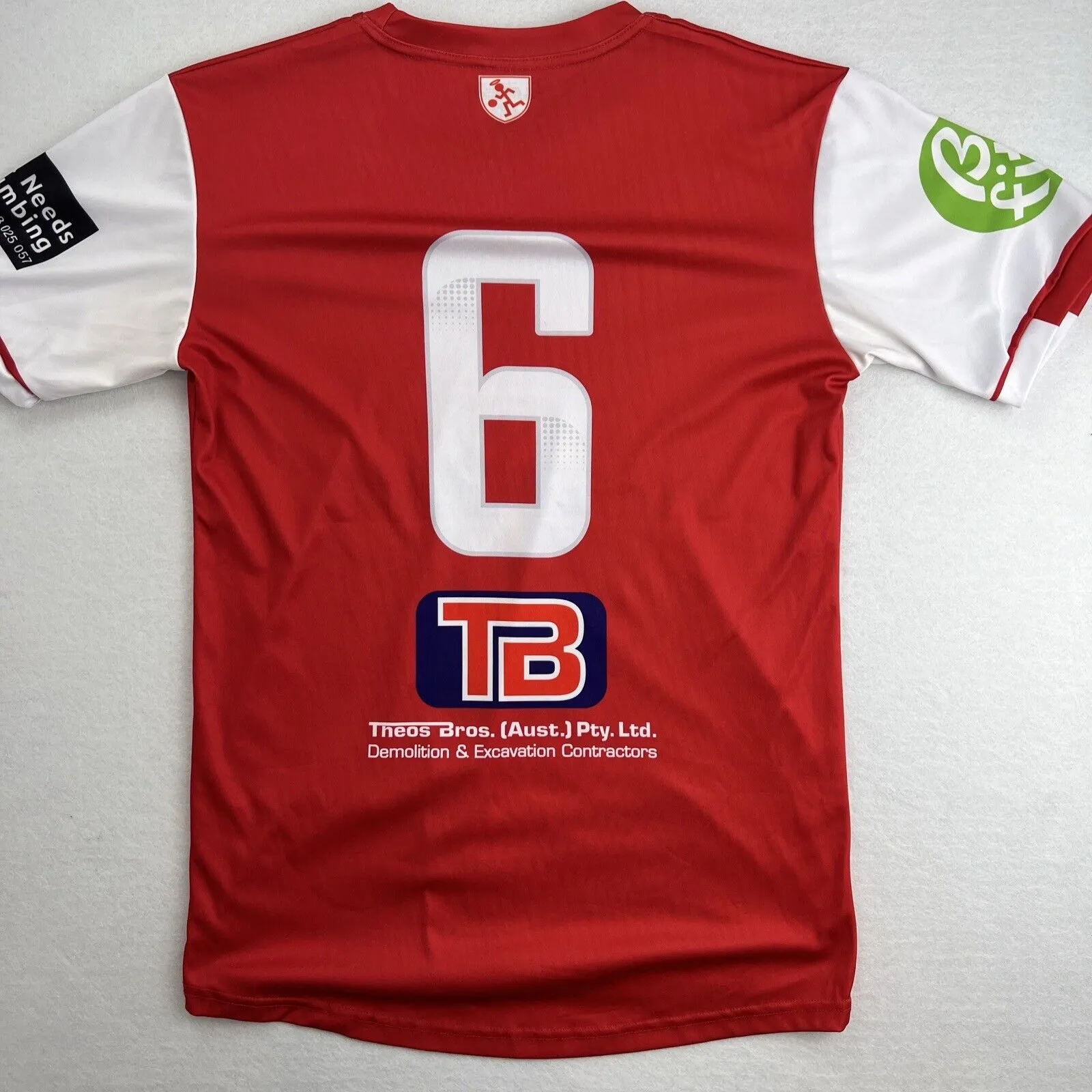 Legea Mens St.George Saints Football Club Soccer Jersey Size M