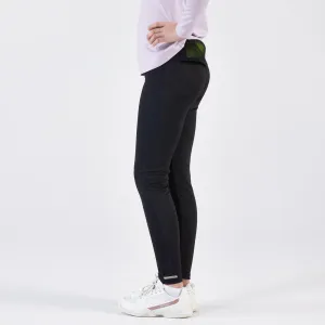 Legging de tennis fille - leg500 noir