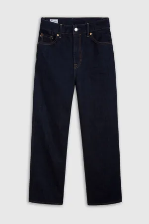 LIORA CROPPED SELVAGE | CLEAN EASY FADE INDIGO RINSE