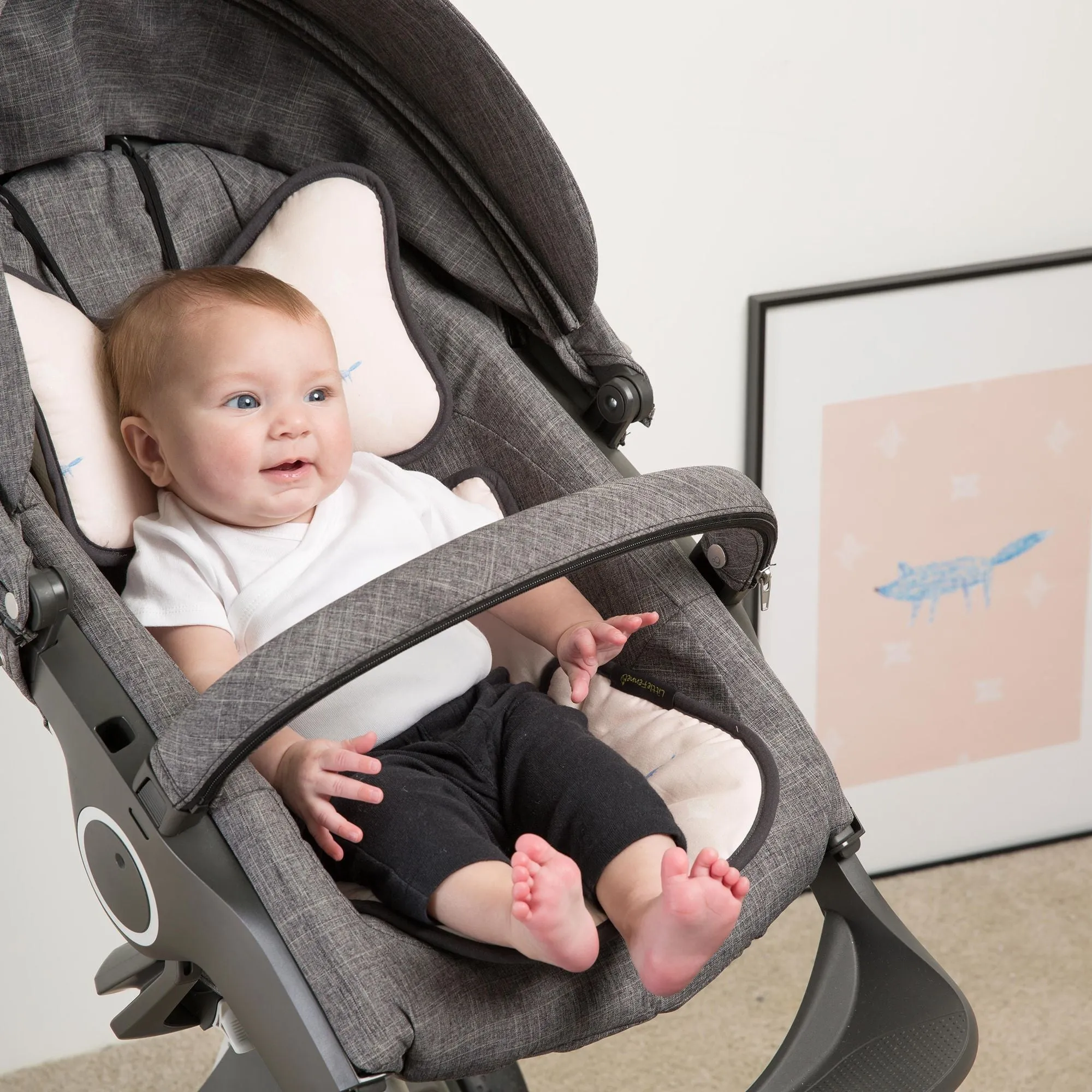 Little Fennec 3D Air Mesh Stroller Seat Liner