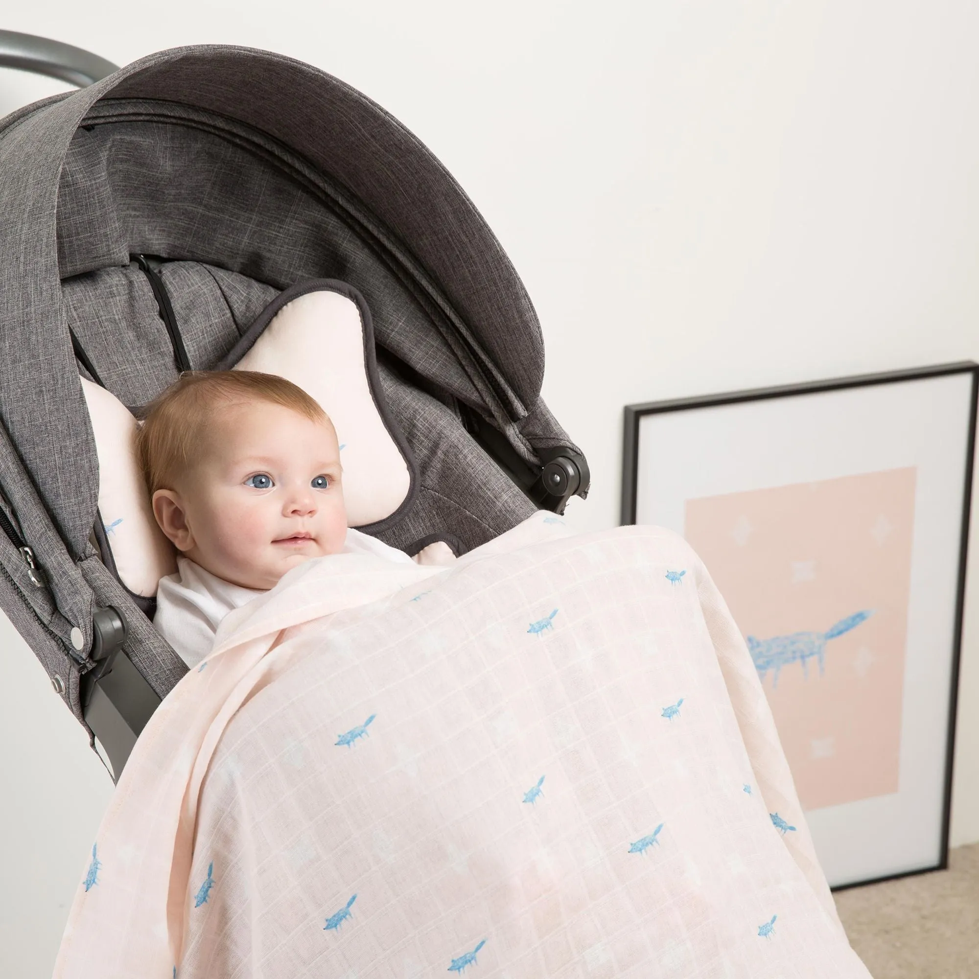 Little Fennec 3D Air Mesh Stroller Seat Liner
