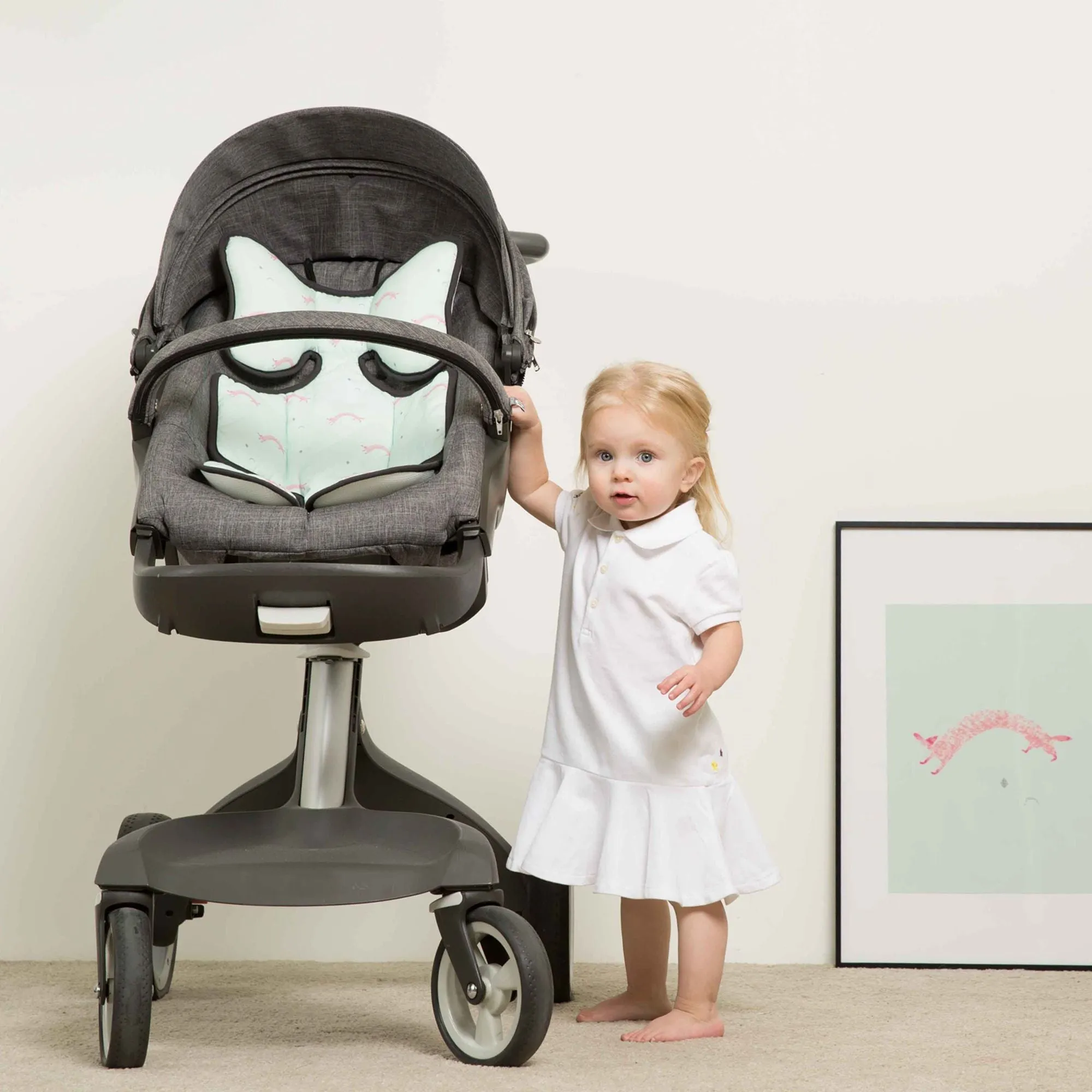 Little Fennec 3D Air Mesh Stroller Seat Liner
