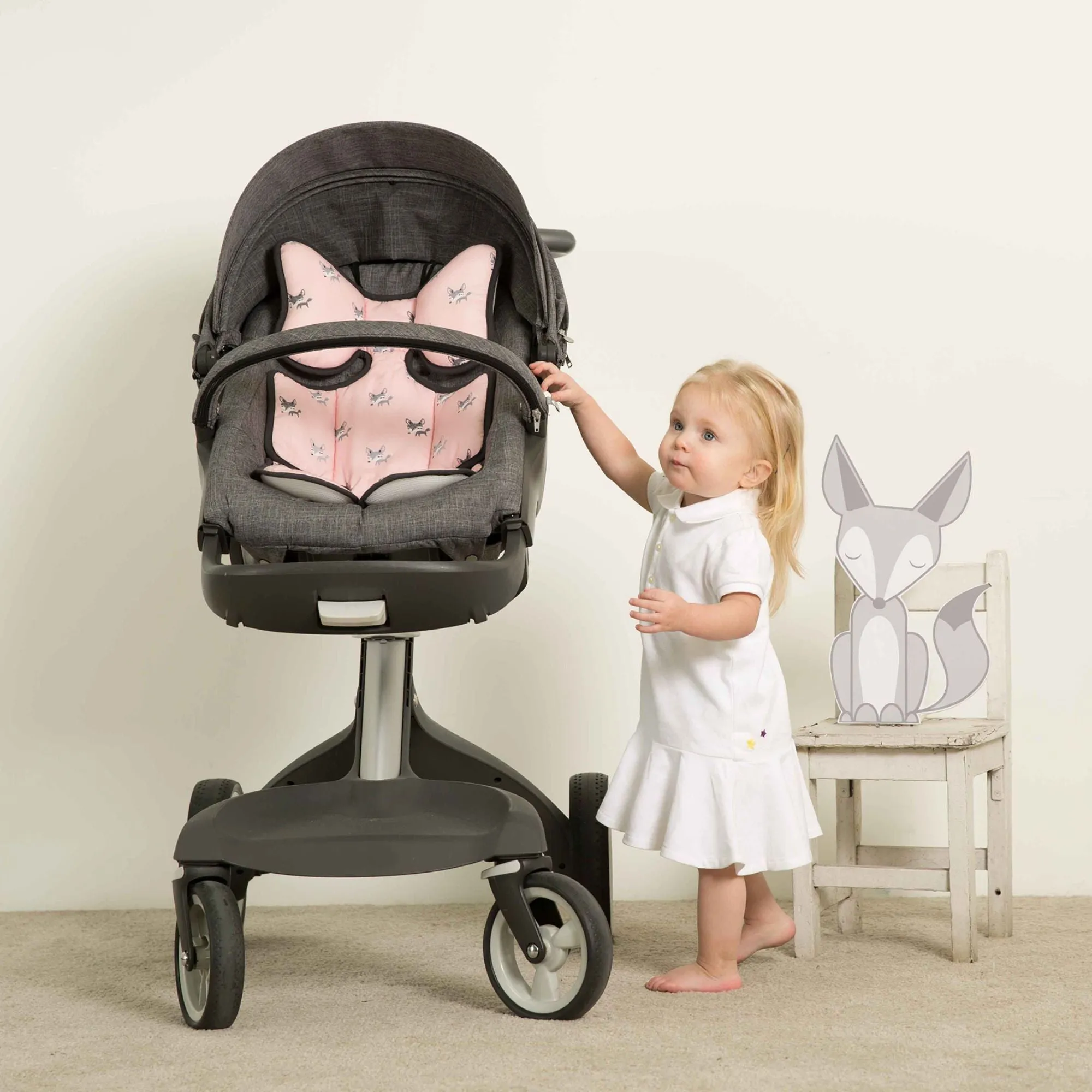 Little Fennec 3D Air Mesh Stroller Seat Liner