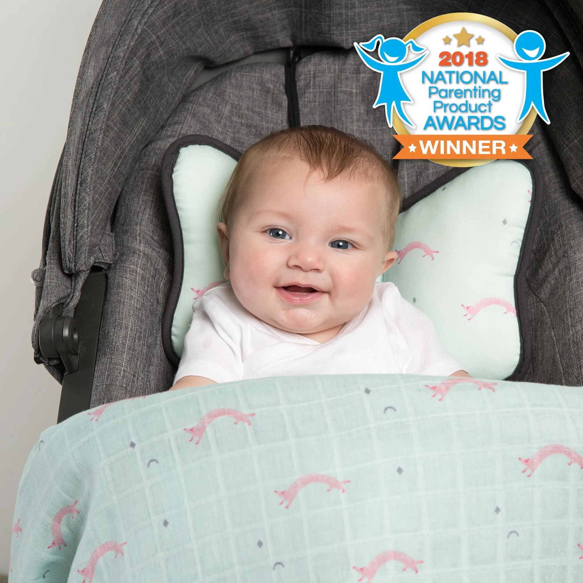 Little Fennec 3D Air Mesh Stroller Seat Liner