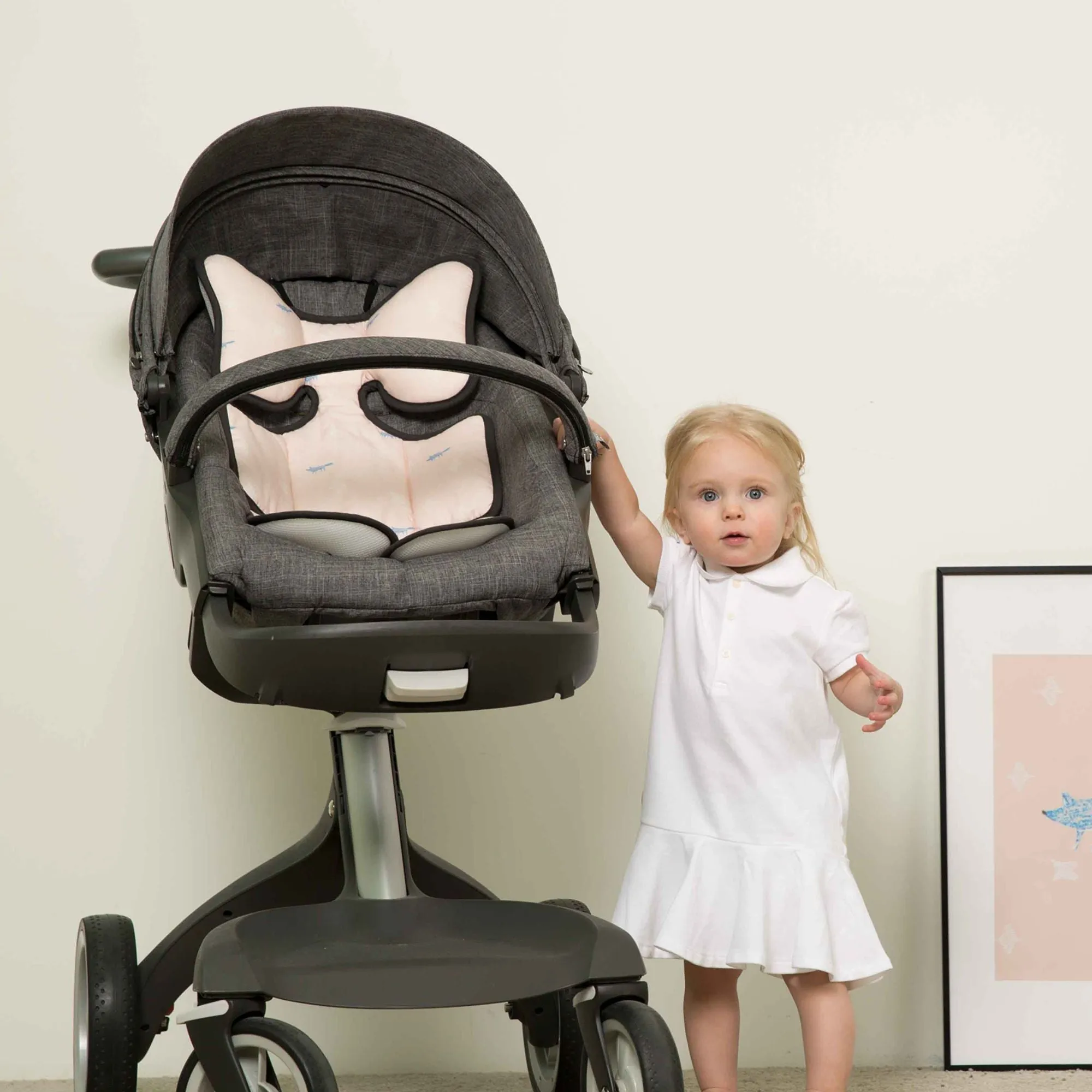 Little Fennec 3D Air Mesh Stroller Seat Liner
