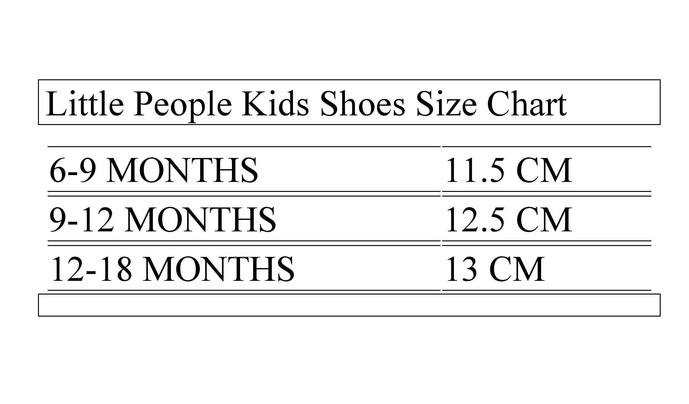 Little People Stylish Baby Girl Shoes