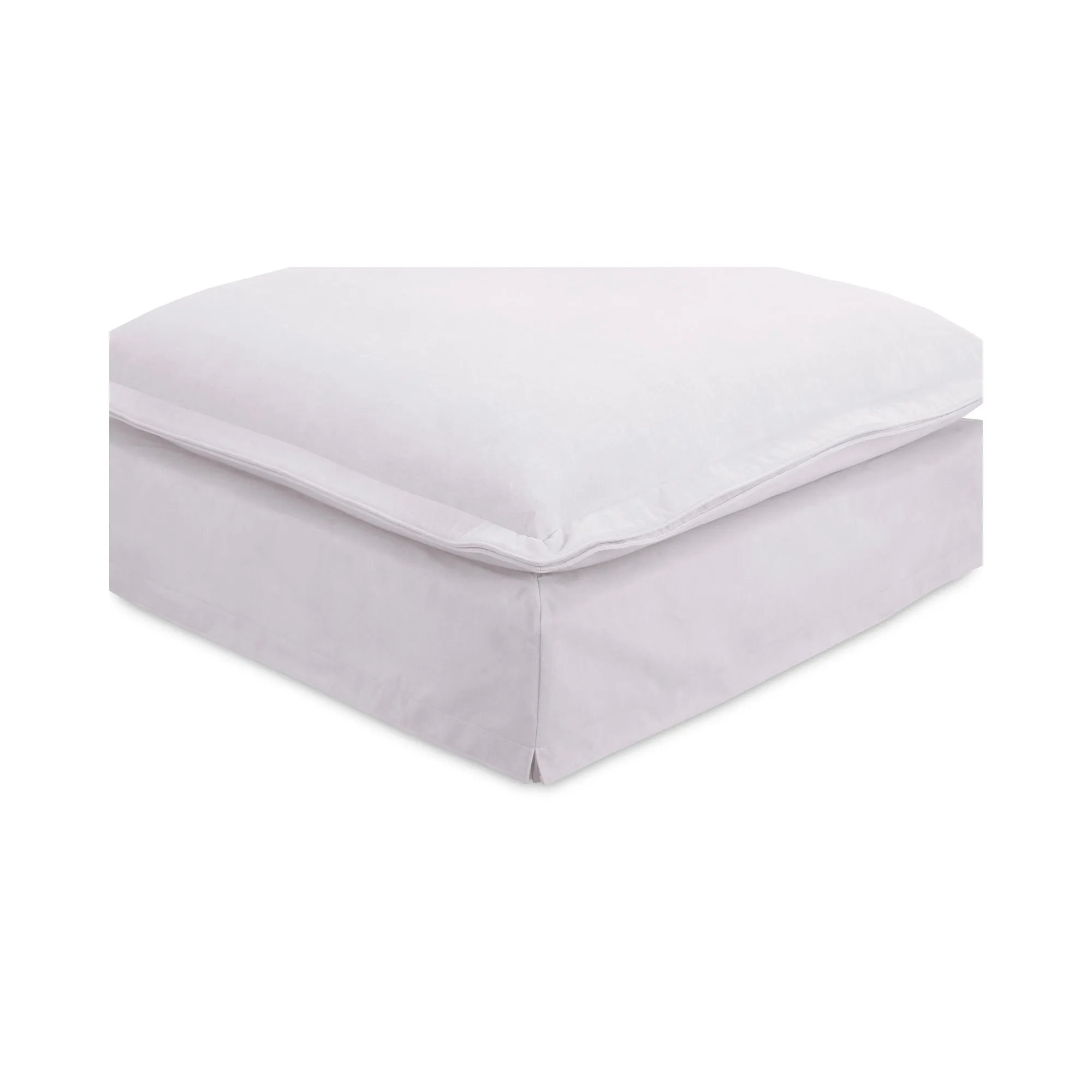 Luxe Lounger Performance Fabric Ottoman