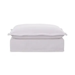 Luxe Lounger Performance Fabric Ottoman