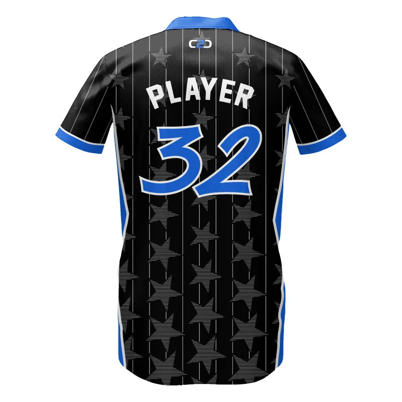 Magic-Inspired SlimFit HP Soccer Jersey V Neck with Collar Design Your Own Custom