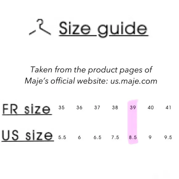 MAJE Freyi velvet heels