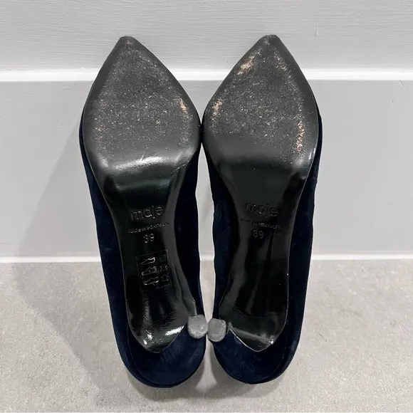 MAJE Freyi velvet heels
