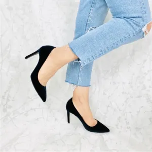 MAJE Freyi velvet heels