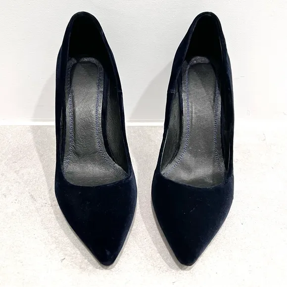 MAJE Freyi velvet heels
