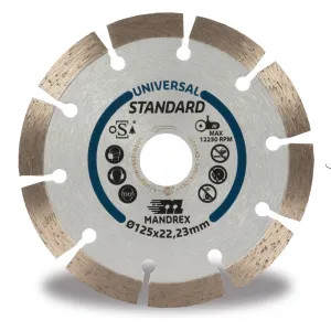 Mandrex MDZU230S Universal Standard 230mm Diamond Blade