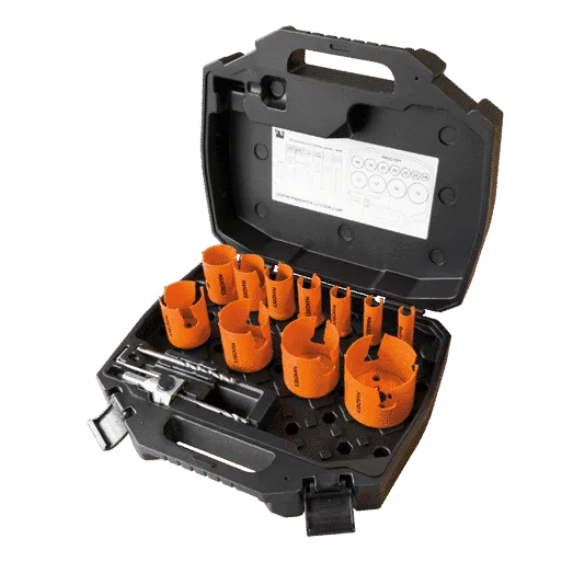 Mandrex MHSV1001B MXqs Hole Saw Kit - Ventilation - Multi-purpose SuperXcut
