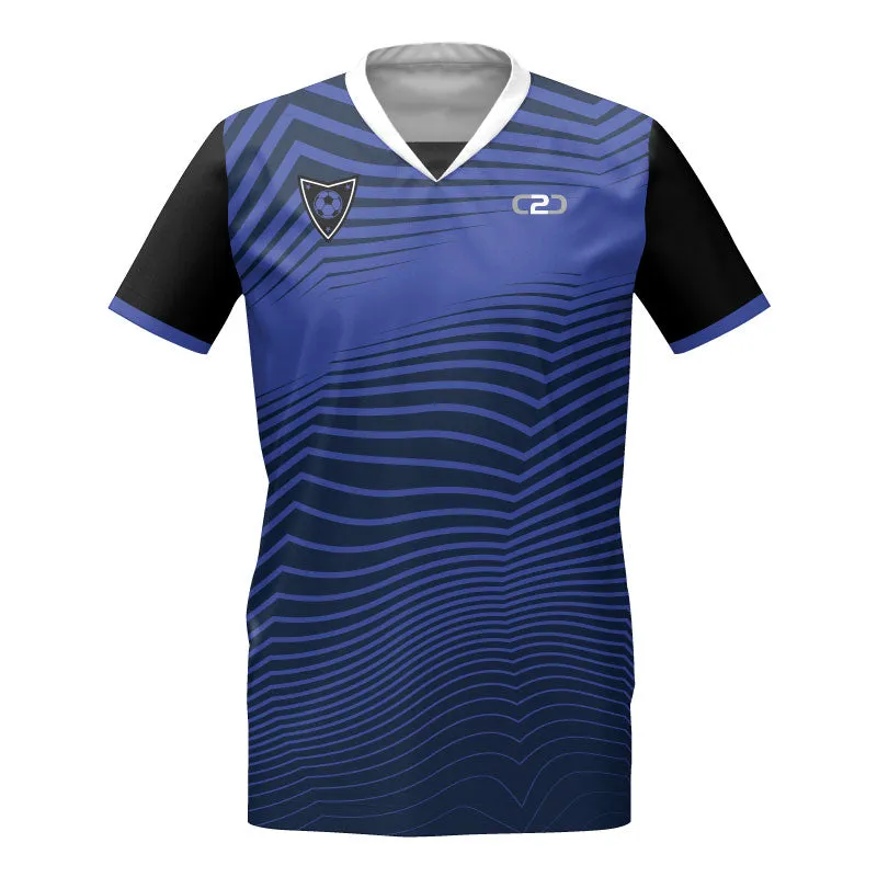 Mavericks Core Soccer Jersey Insert V Neck Design Your Own Custom