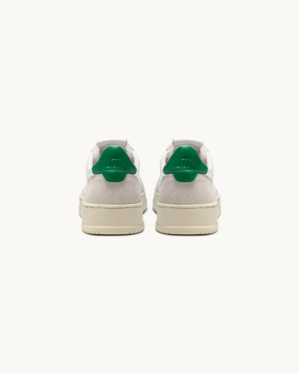 Medalist Low Man- Leat/Suede White/Amaz