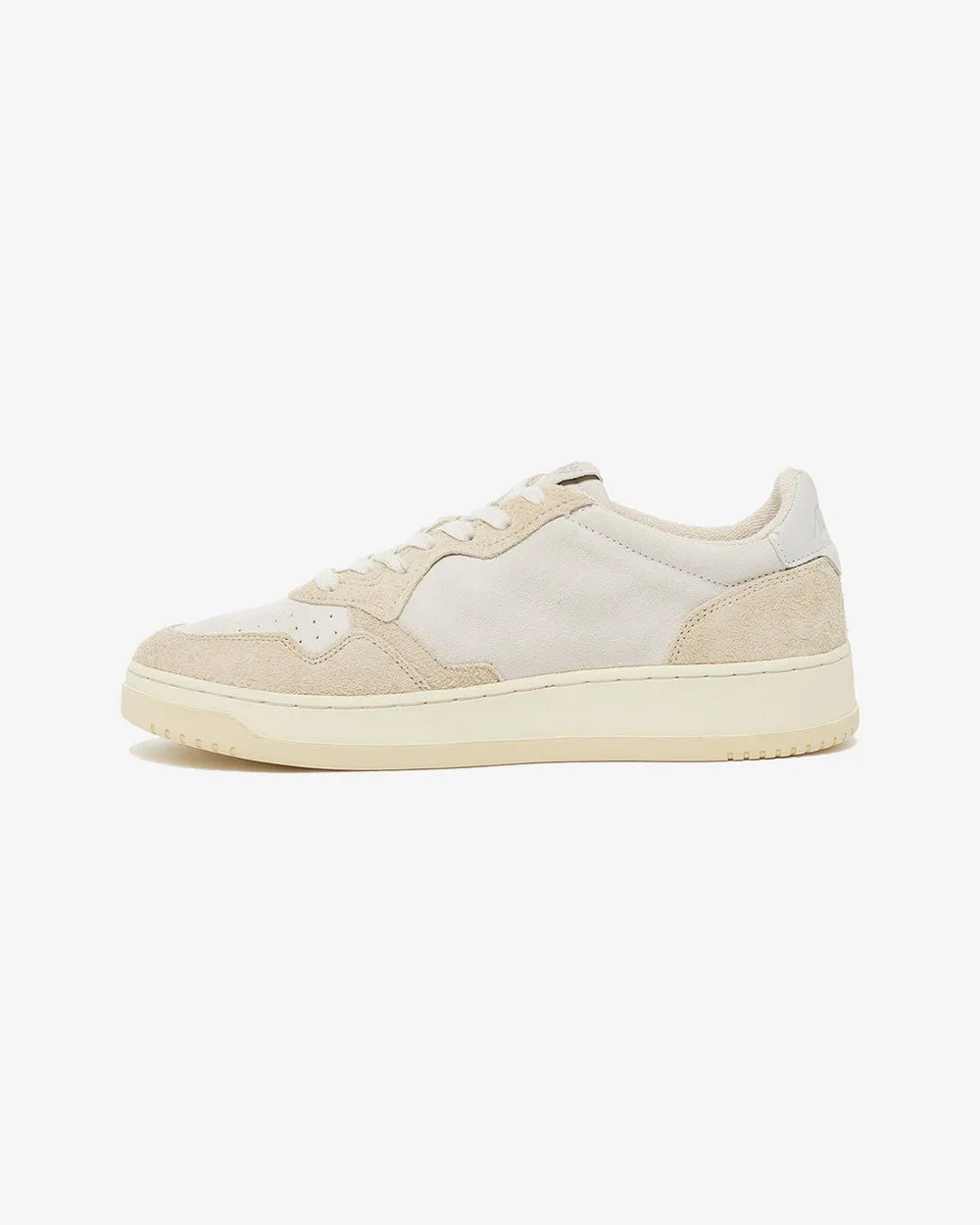 Medalist Low Man - Suede/Hair Ecru