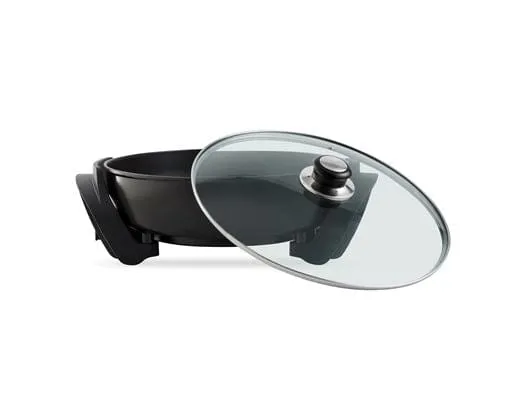 Mellerware Frying Pan Electric Non-Stick Black 30Cm 1500W Alonzo 27550D