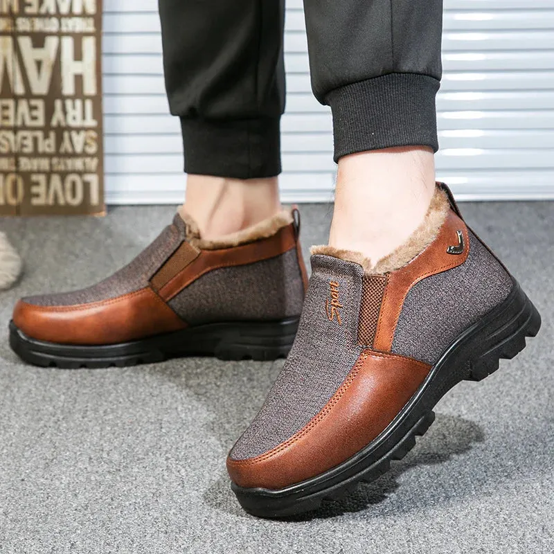 Men's Orthopedic Waterproof Winter Boots (Medical Certified)