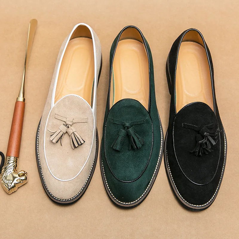 Men's Tassel Design Loafers