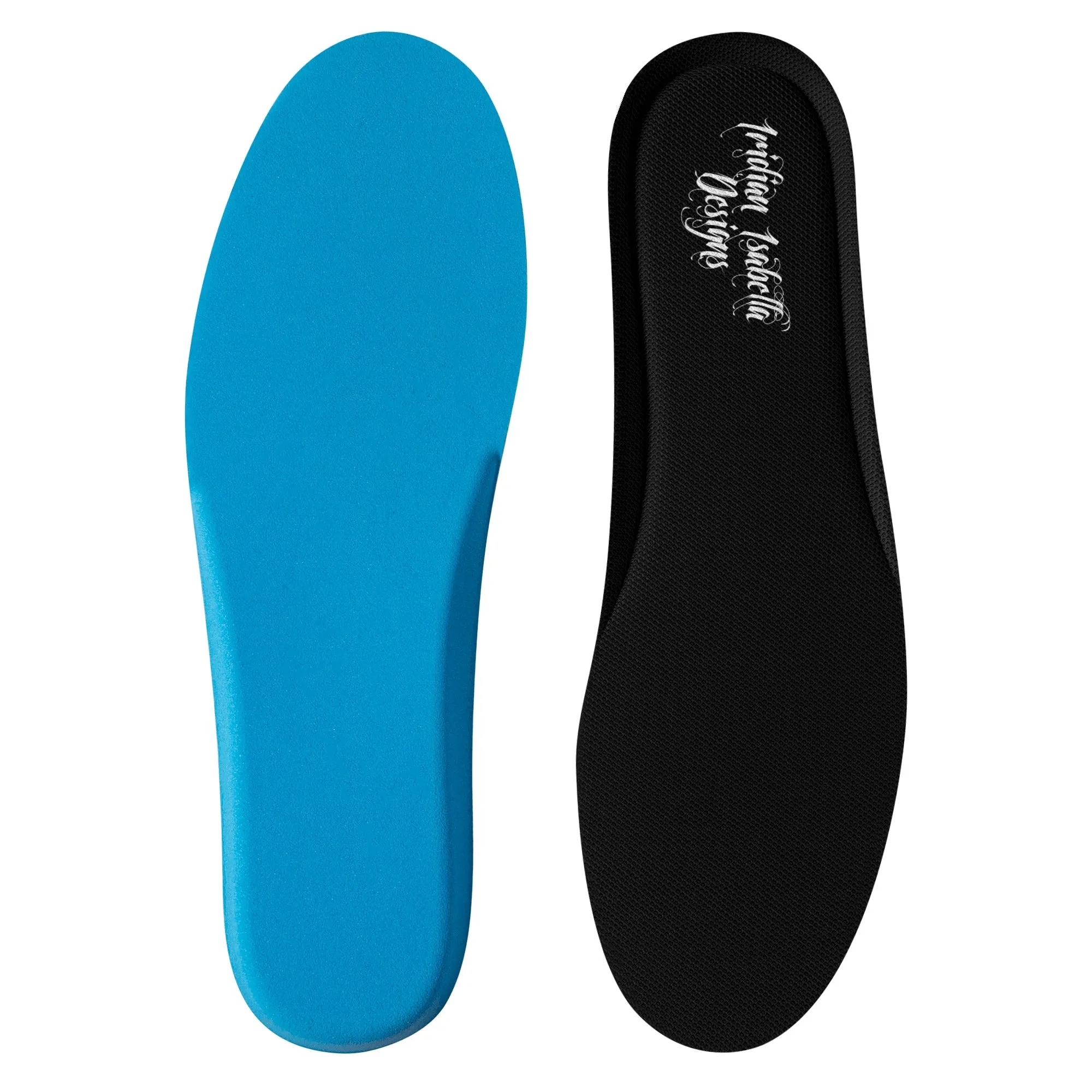 Men's Teal & Black Faux Leather Rubber Sole Slip On Shoes
