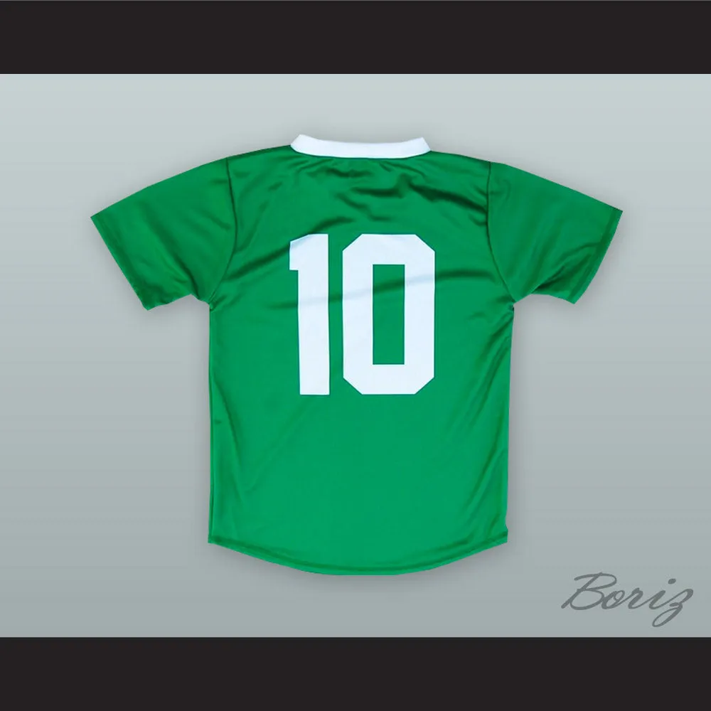 Mexico 10 Green Soccer Jersey