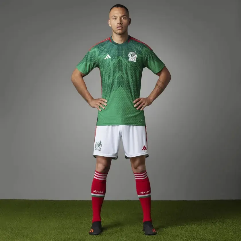 Mexico 22 Home Authentic Jersey