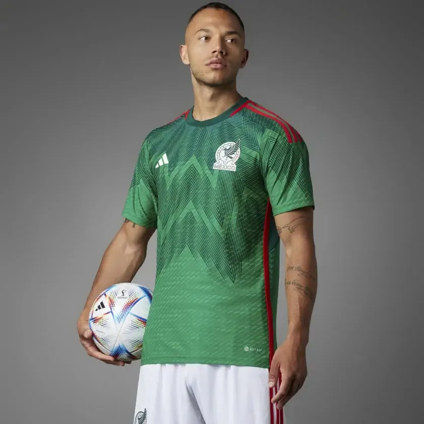 Mexico 22 Home Authentic Jersey