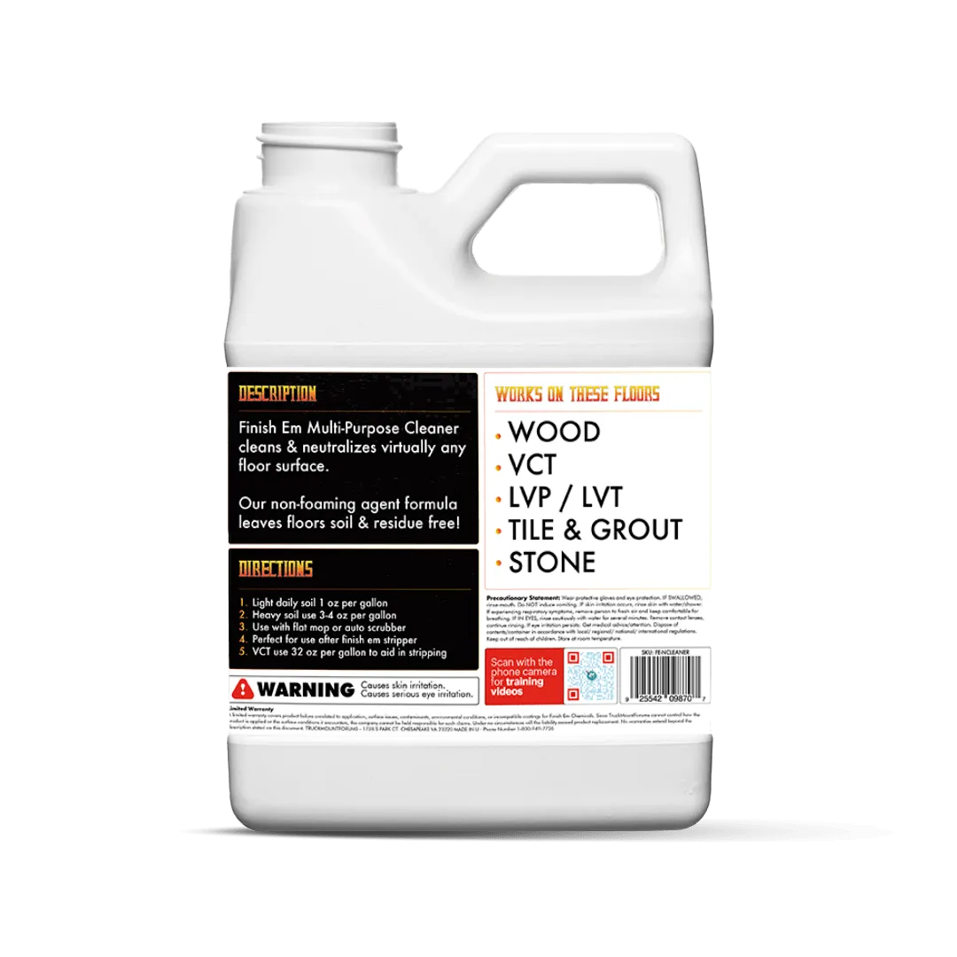 MULTI-PURPOSE CLEANER FOR ALL FLOORS