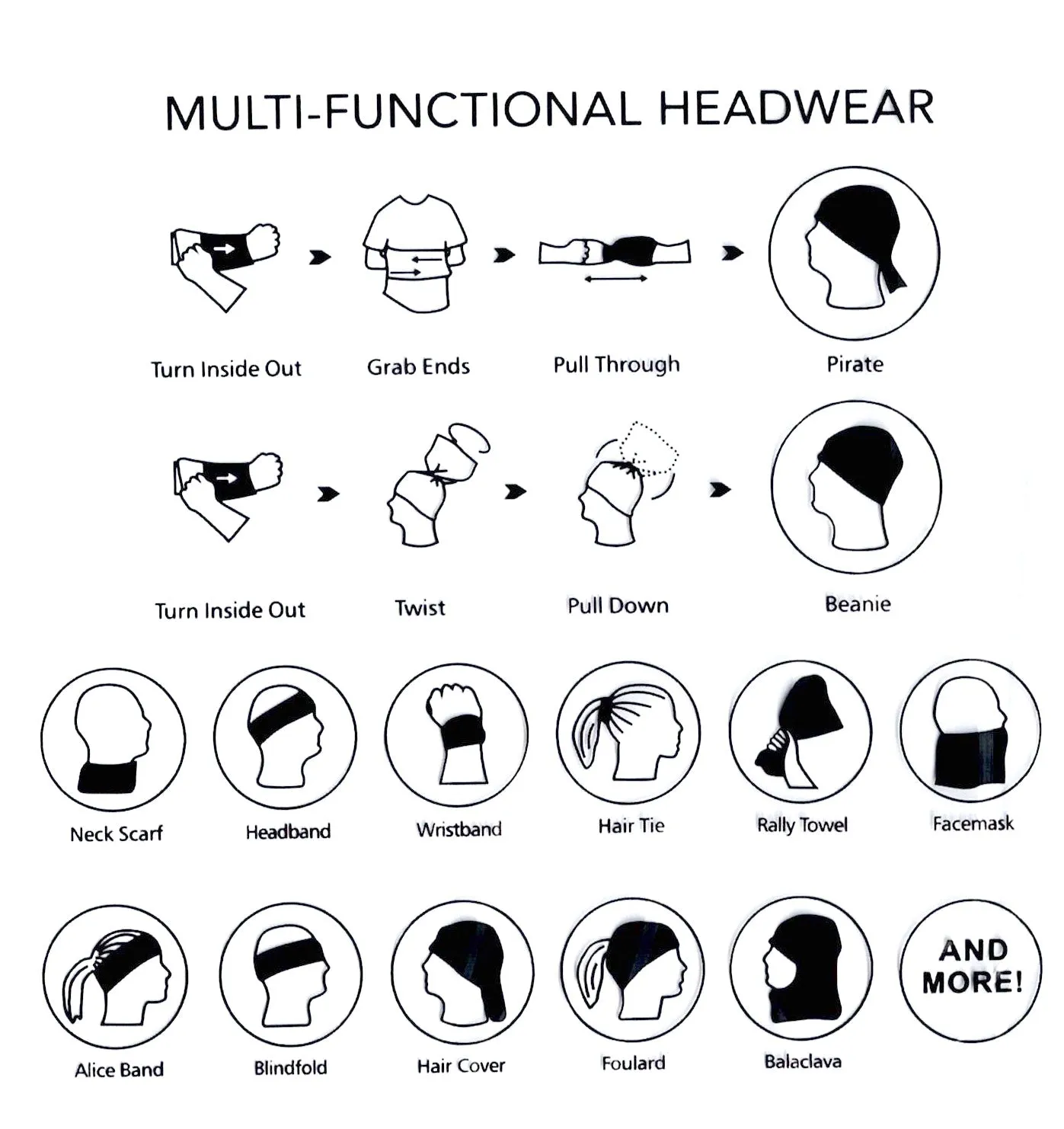 Multi-Purpose Headwear - Mystic Dragon