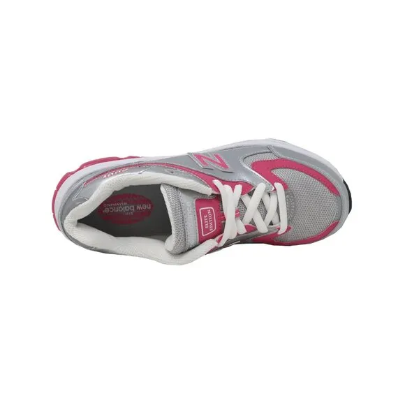 New Balance Big Kids 2001 Gray/Pink Shoes