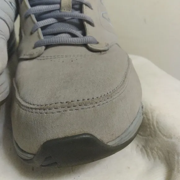 New Balance MW928GY3 Mens Gray Leather Sneakers Shoes Sz 11 2E