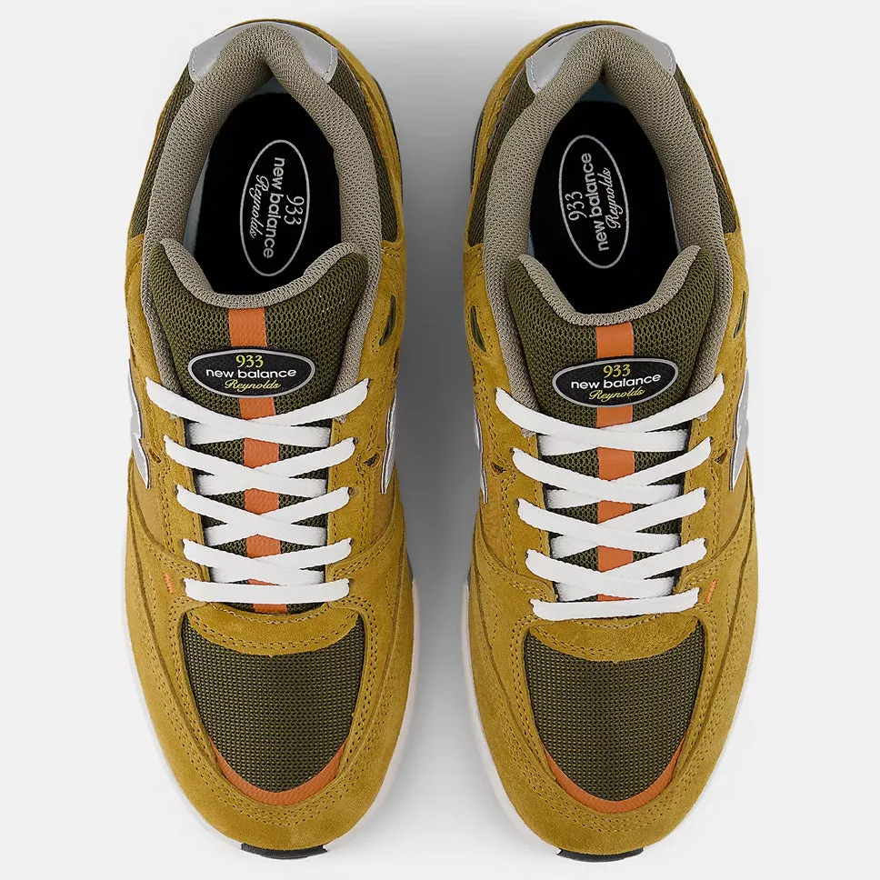 New Balance Numeric Andrew Reynolds 933 Camel Brown Shoes