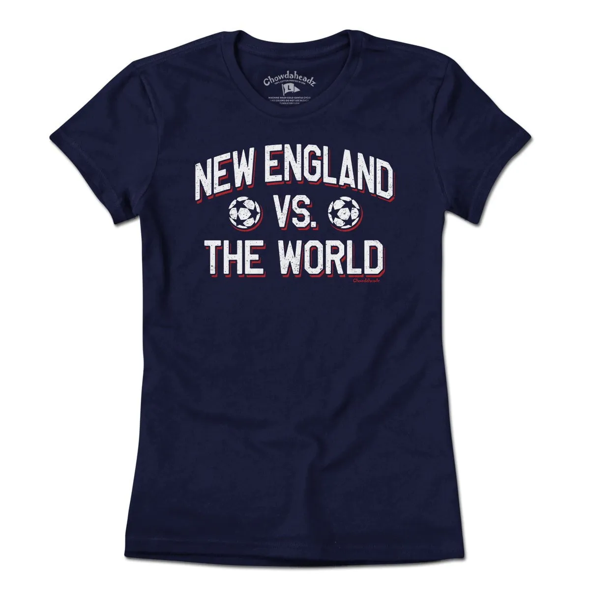 New England vs. The World Soccer T-Shirt