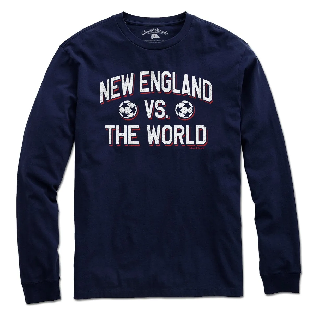New England vs. The World Soccer T-Shirt